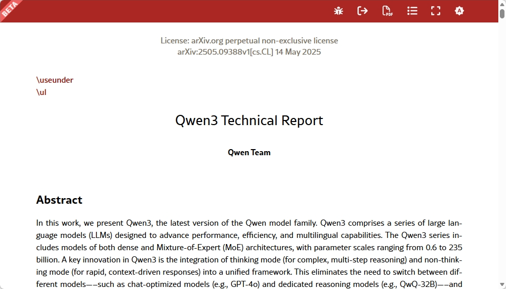 ArXiv paper summary preview